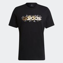 Camiseta Adidas Estampada Doodle Foil Masculina Preta