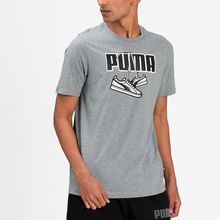 Camiseta Puma Sneaker Inspired Masculina Cinza