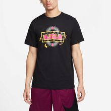 Camiseta Nike LBJ DF Crown SS Masculina Preta