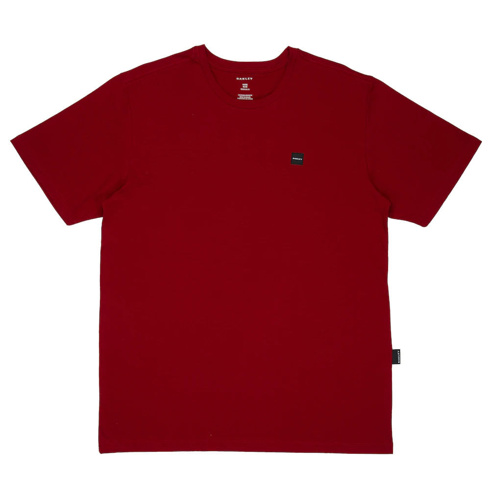 Camiseta Oakley Patch 2.0 Tee Masculino - Vermelho