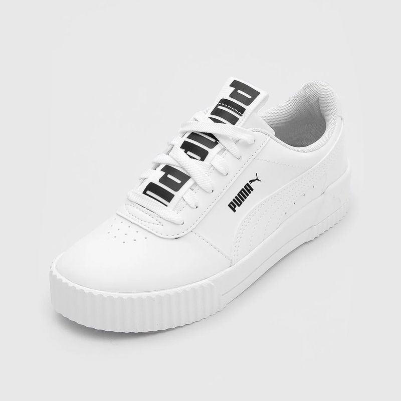 Puma couro hot sale branco