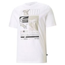 Camiseta Puma Box Masculina Branca