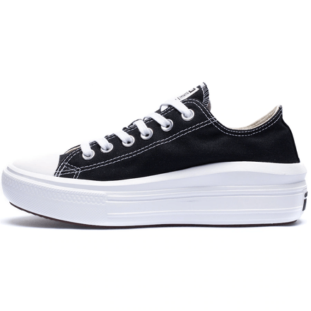 Tênis Converse Chuck Taylor All Star Ox Lift Couro Platform Preto Feminino  - Gaston