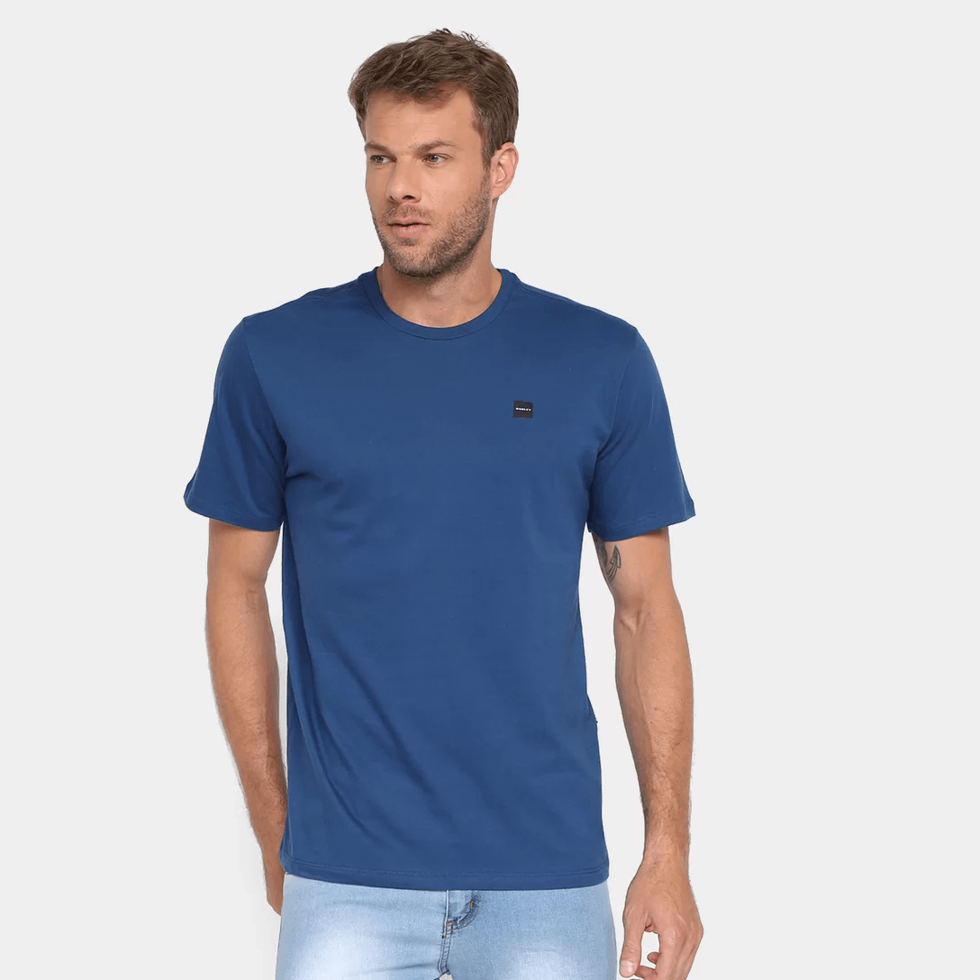 Camiseta Oakley Patch 2.0 Masculina Vermelha - 005115253 - Tennisbar